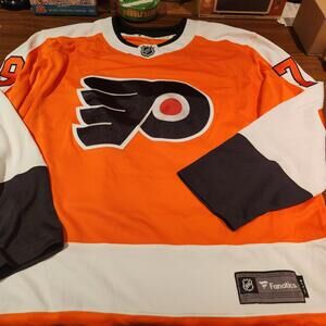 NEW Mens Fanatics Philadelphia Flyers Carter Hart Jersey, size L